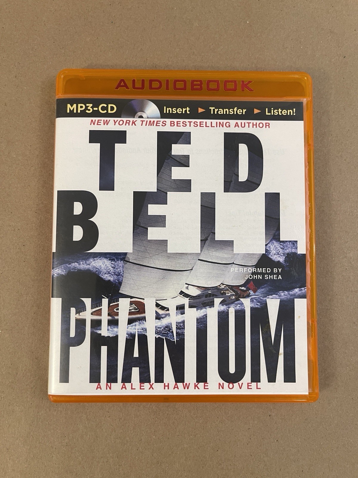 Phantom by Ted Bell Unabridged Audiobook MP3 — D4