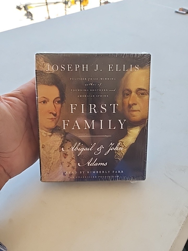 FIRST FAMILY Abigail & John Adams: Joseph J. Ellis AUDIOBOOK 9 CD Set new (2010)