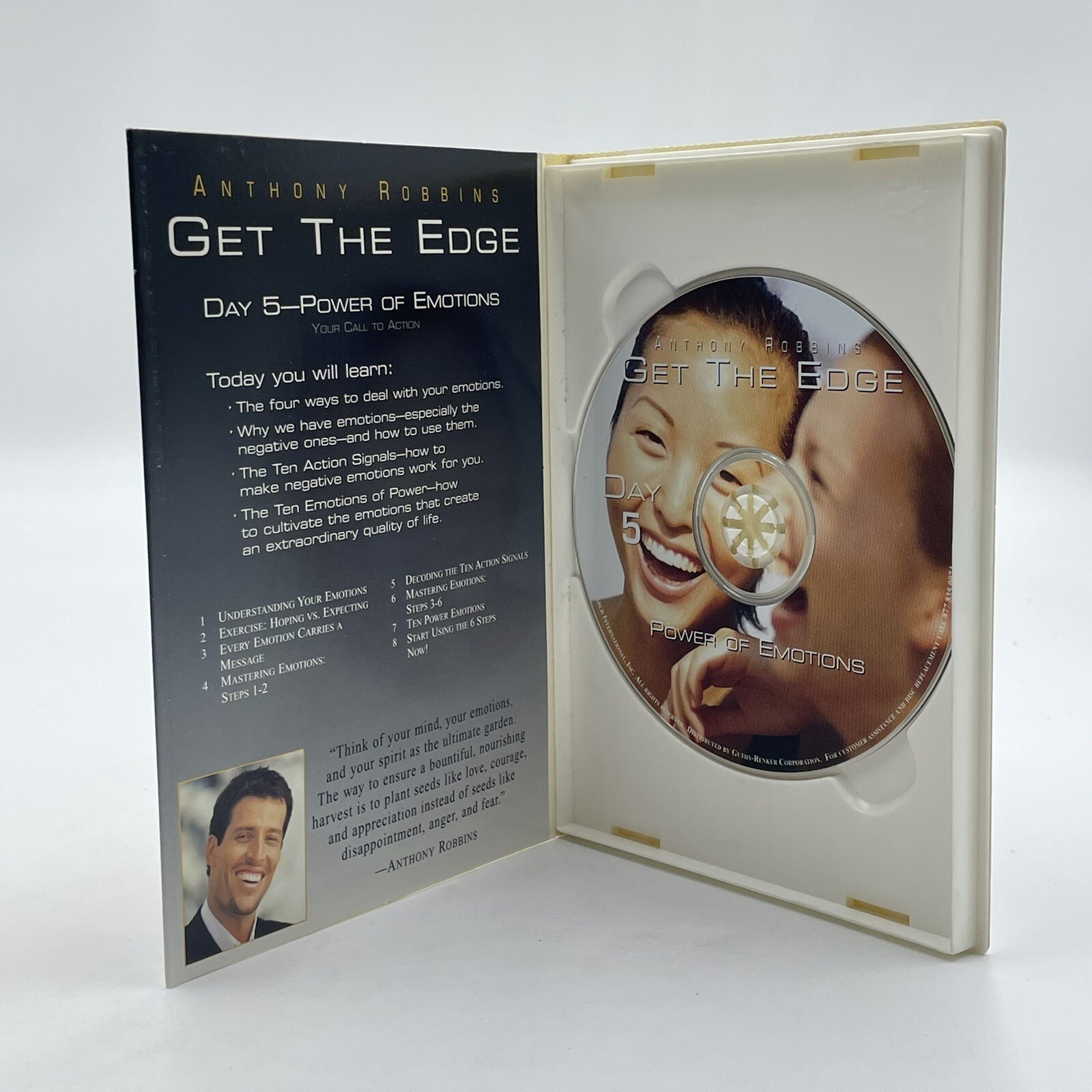 Anthony Robbins Personal Power 7 Day Set Classic Edition Audio CD Set & Booklet