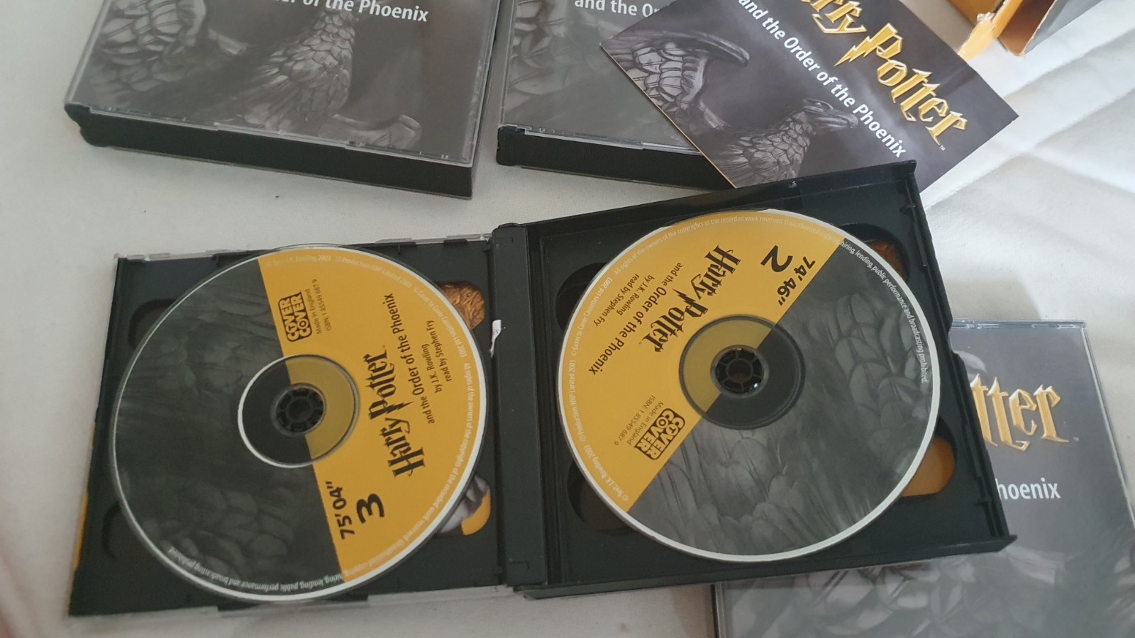 Harry Potter and the Order of the Phoenix — Audio Book — CD — Stephen Fry