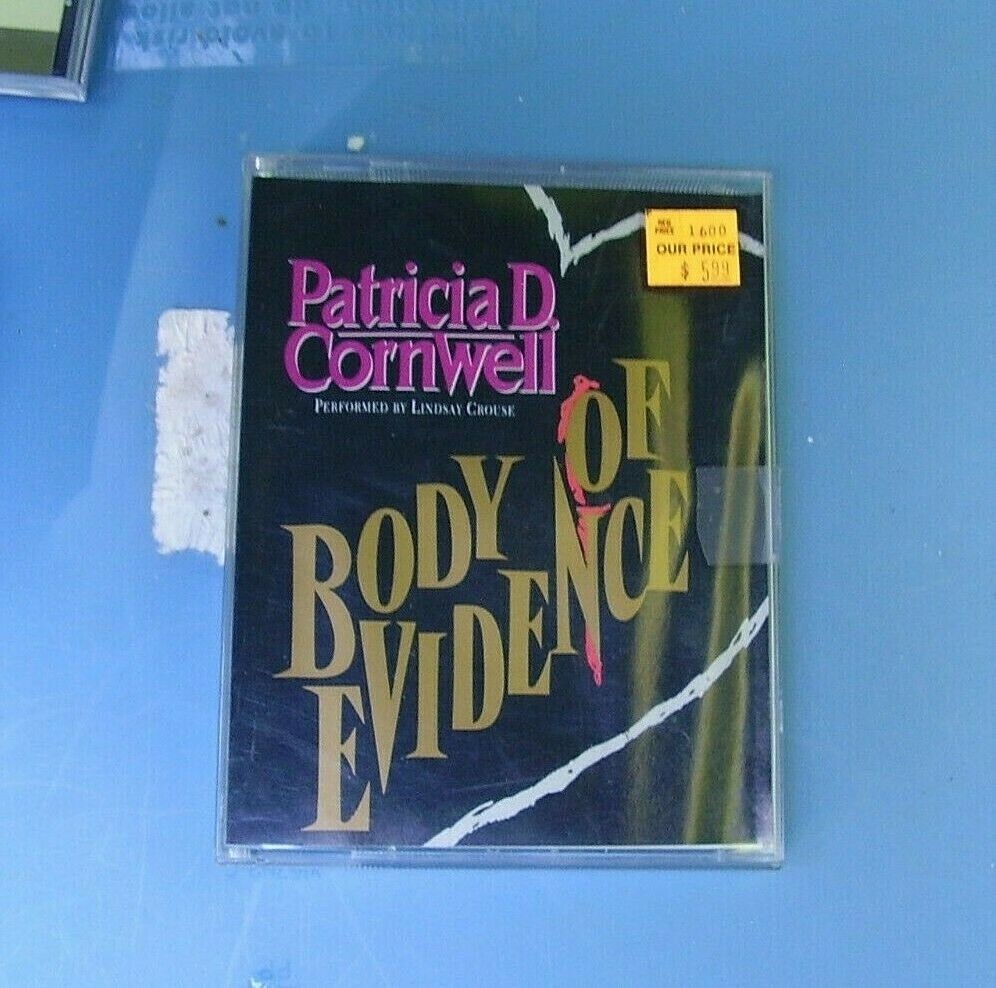 Body Of Evidence By Patricia Cornwell — Audio Cassette Harper Collins 1992