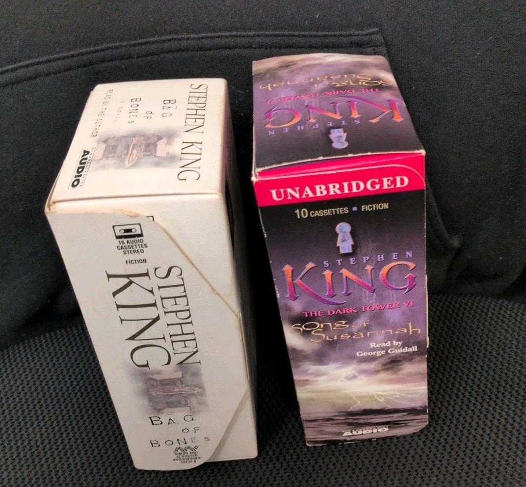 Stephen King Audio Book Cassette Bag Of Bones King The Dark Tower VI