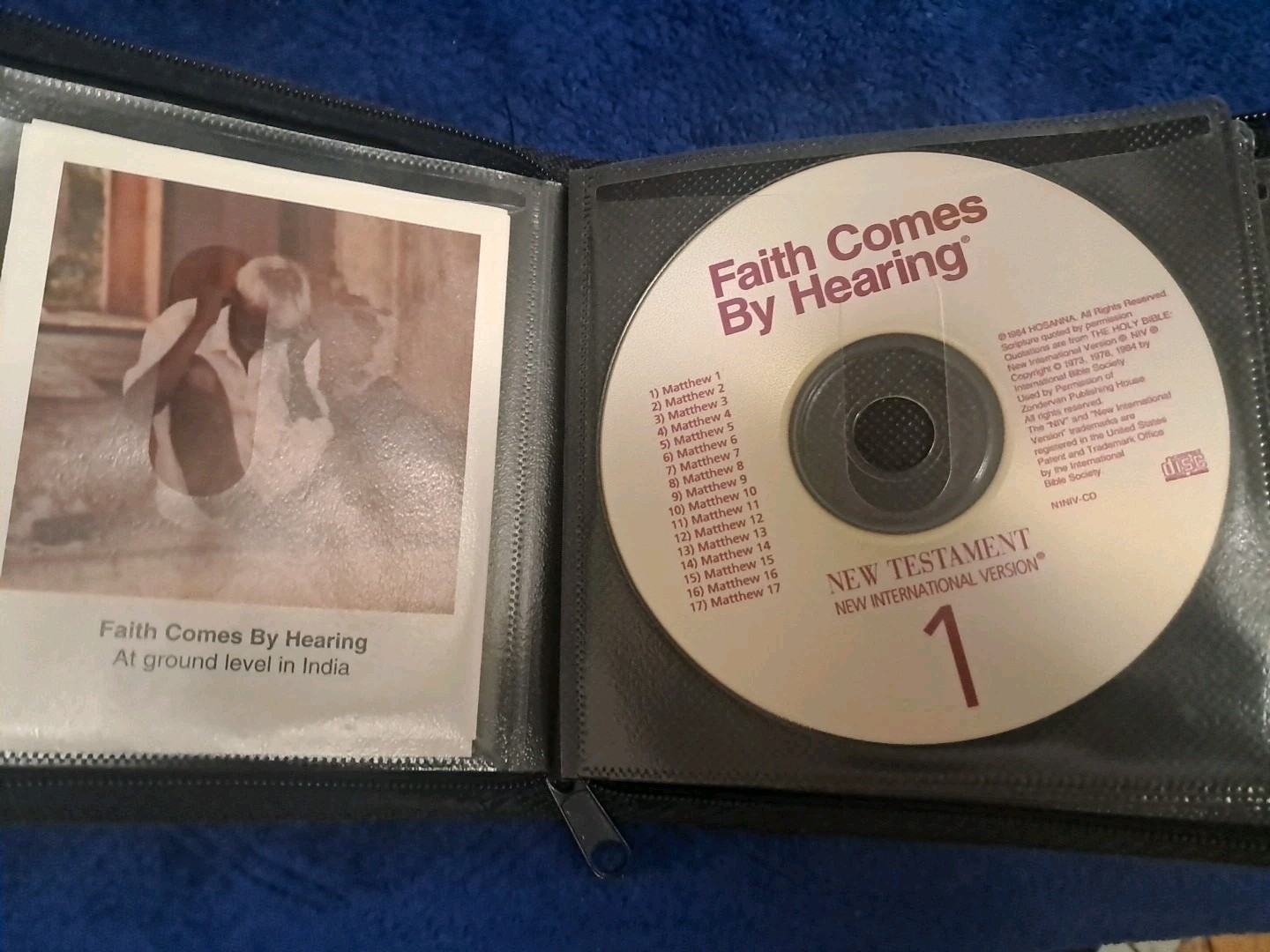 International Bible 16 cds Complete New Testament Faith Comes by Hearing