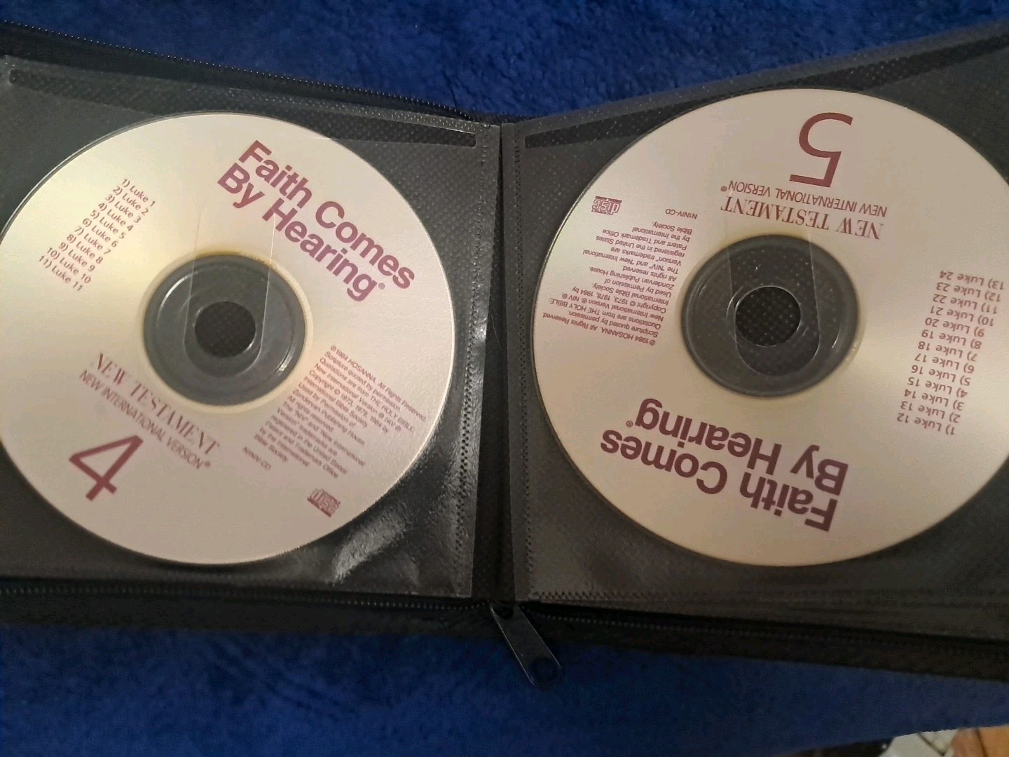International Bible 16 cds Complete New Testament Faith Comes by Hearing