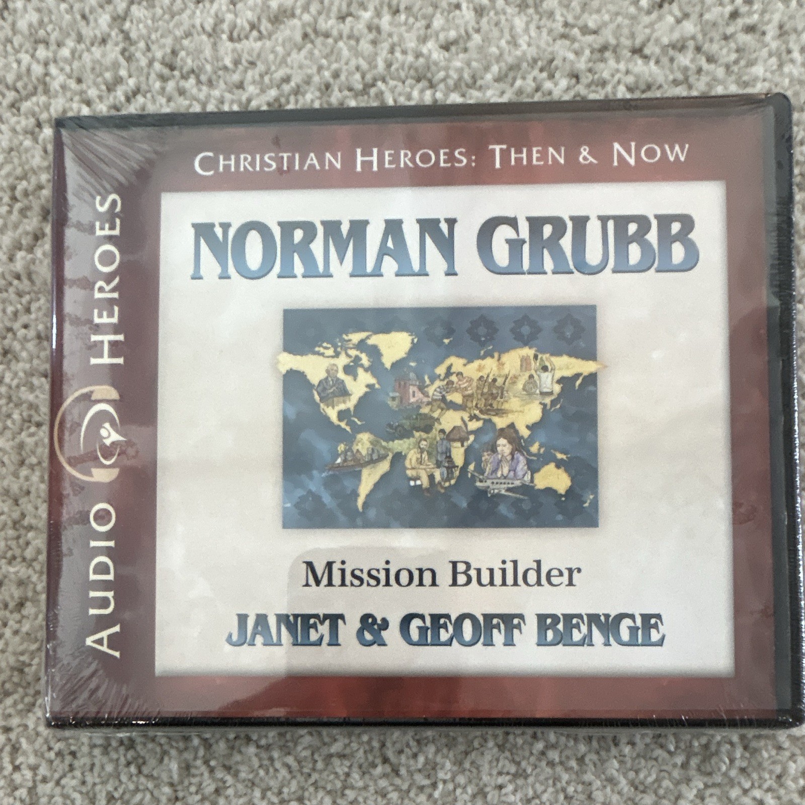 YWAM Christian Heroes Then & Now Norman Grubb Mission Builder MP3 CD Tim Gregory