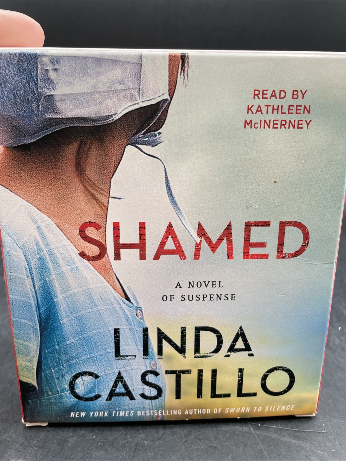 «Shamed» 8 disc audiobook by author Linda Castillo, Kate Burkholder VGUC