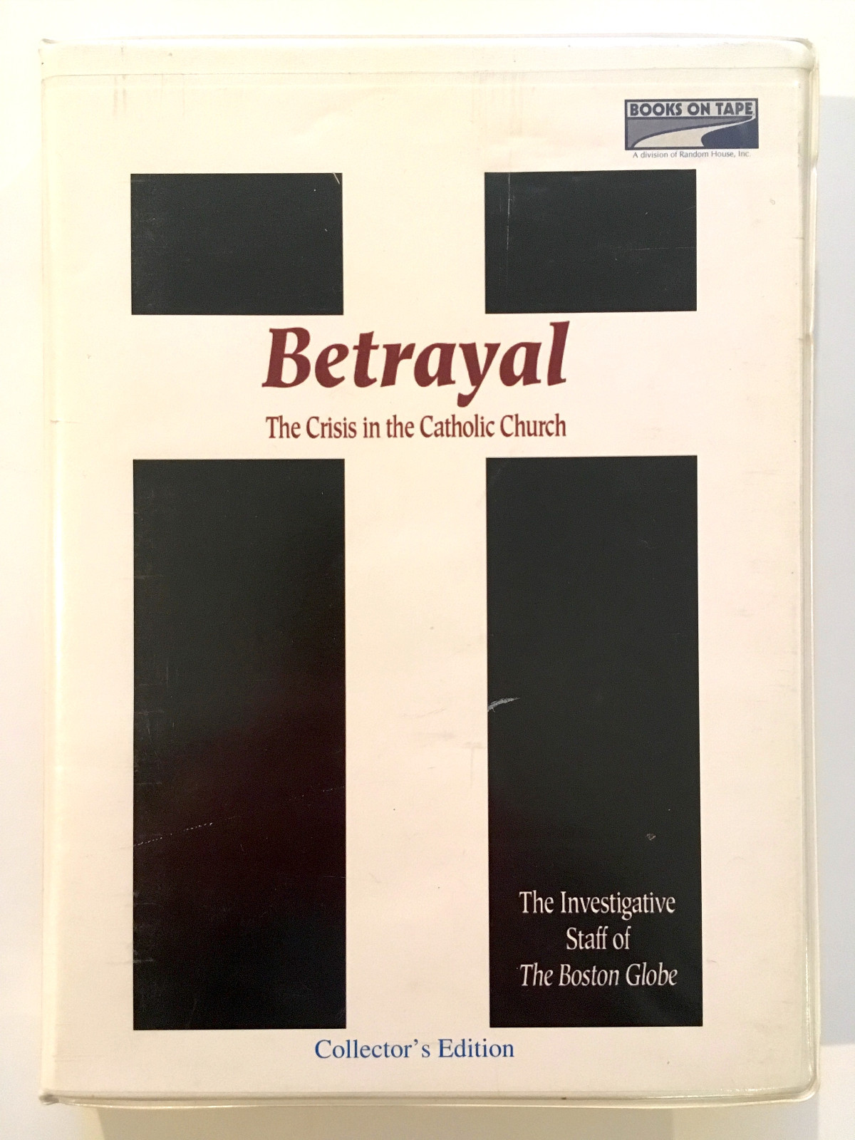 BETRAYAL — Boston Globe Exposé (Basis for Film «Spotlight») — Unabr on 6 Tapes