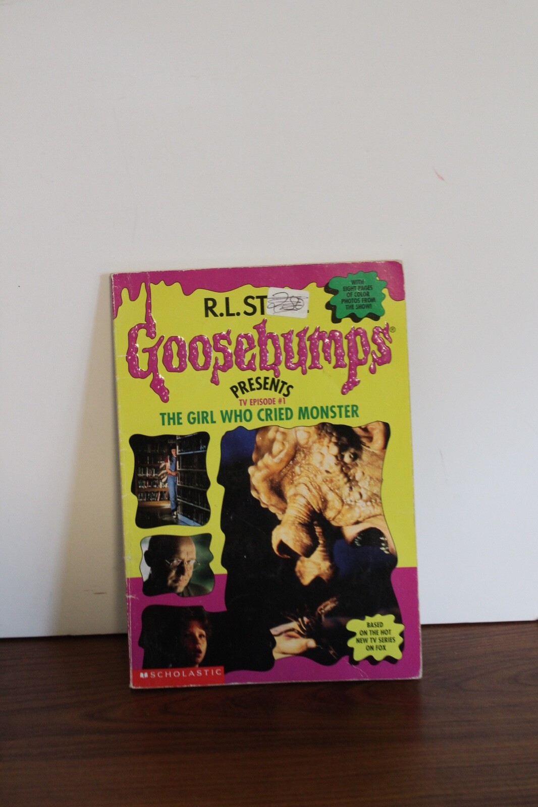 The Girl Who Cried Monster (Goosebumps Presents TV Episode #1) Vintage Book