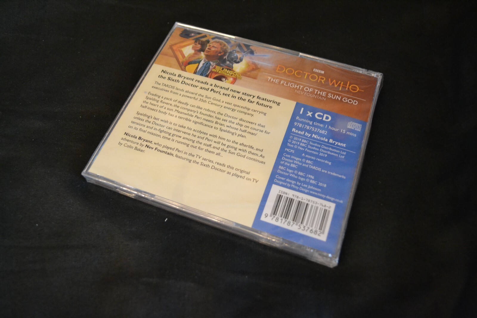 Sixth 6th Doctor Who BBC CD Audiobook The Flight of the Sun God 2018
