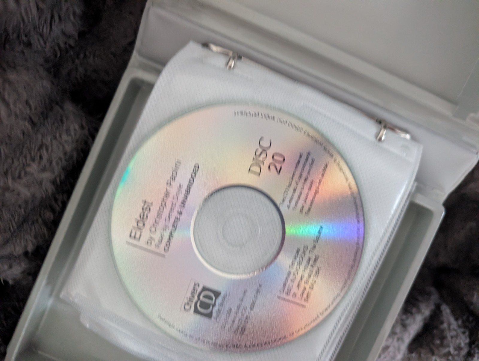 Christopher Paolin — Eldest audio cd book 20cds/23.5hrs