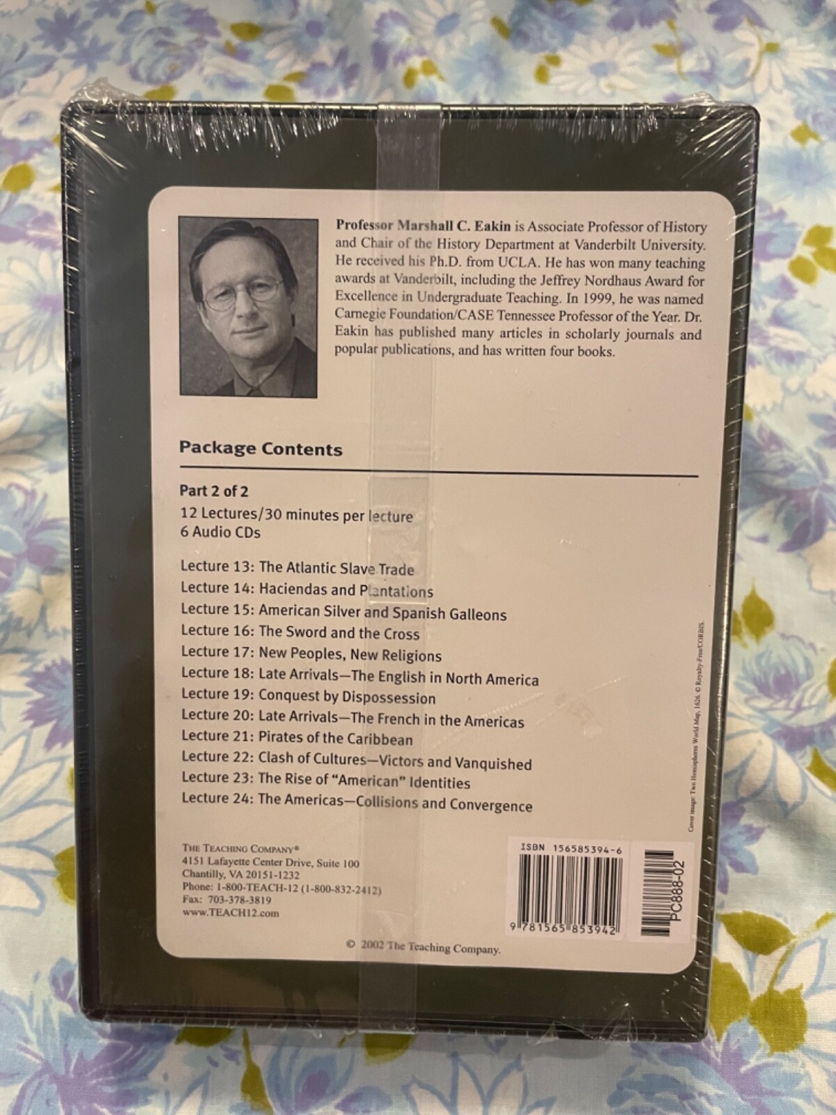 CD Conquest of the Americas GREAT COURSES History Marshall C Eakin NEW Teaching