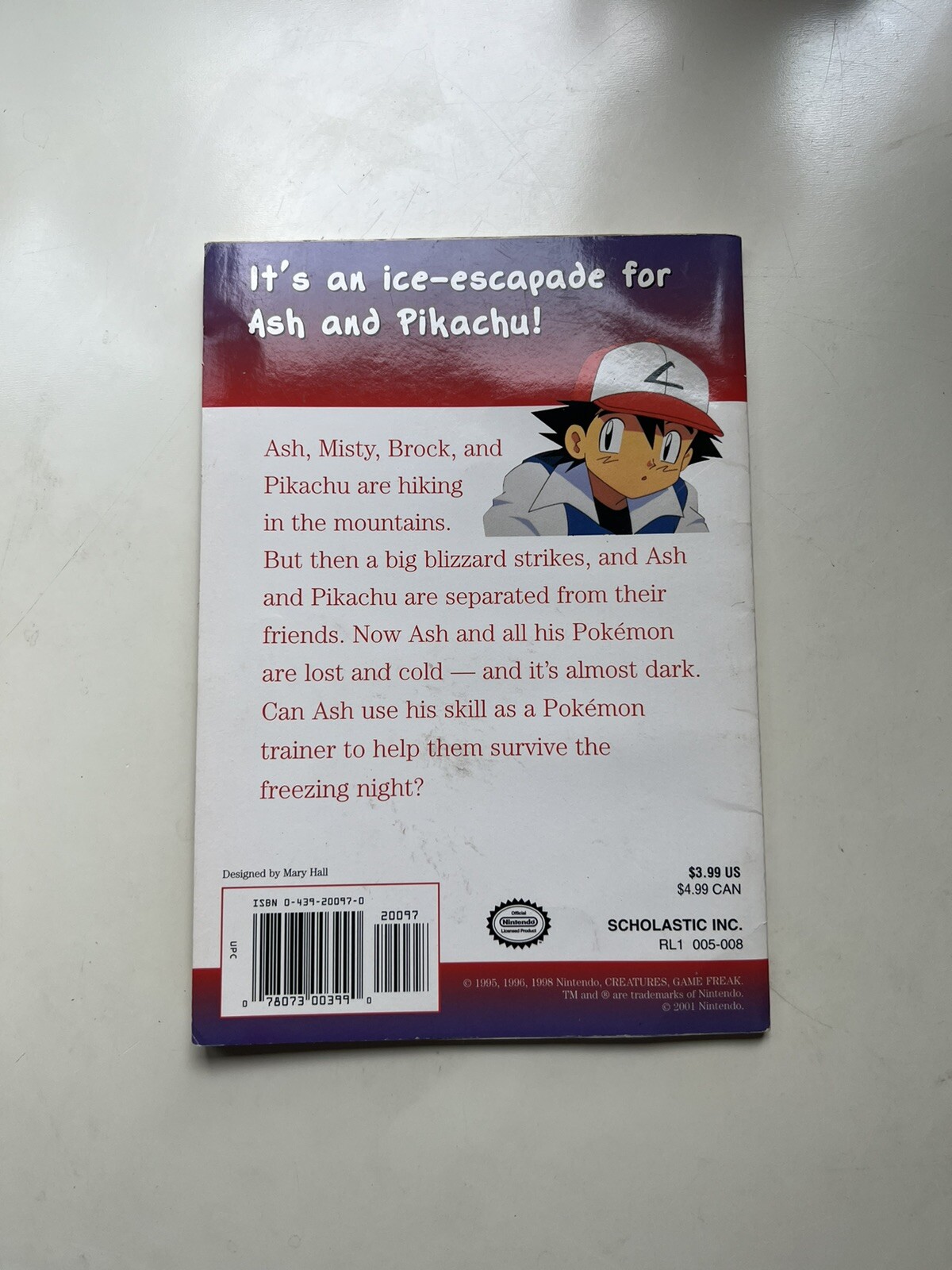 Pokémon Junior #8 A Pokémon Snow-down Sarah E. Heller Scholastic 2001 Paperback