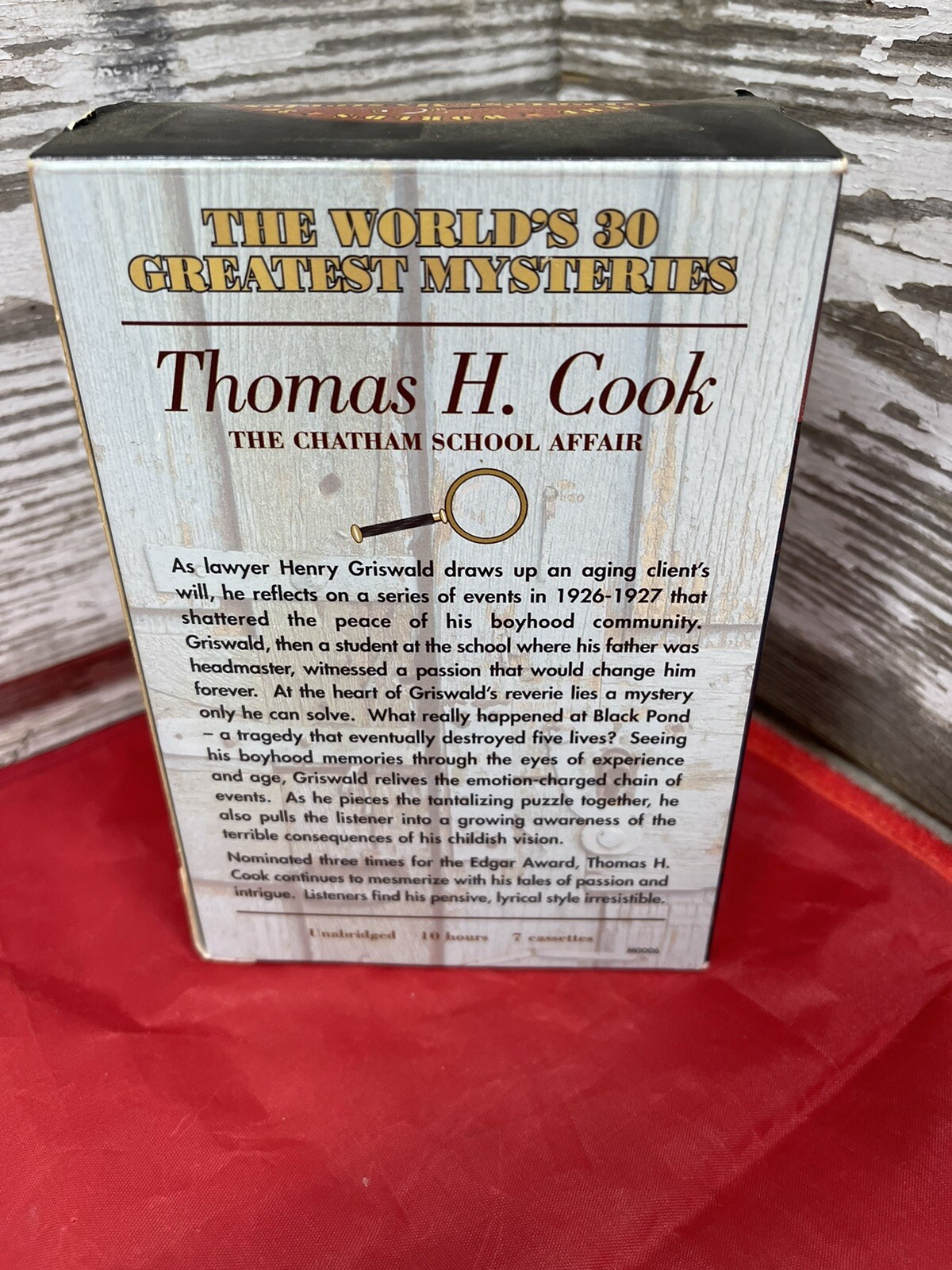 The Worlds 30 Greatest Mysteries: Thomas H. Cook / The Chatham School Affair