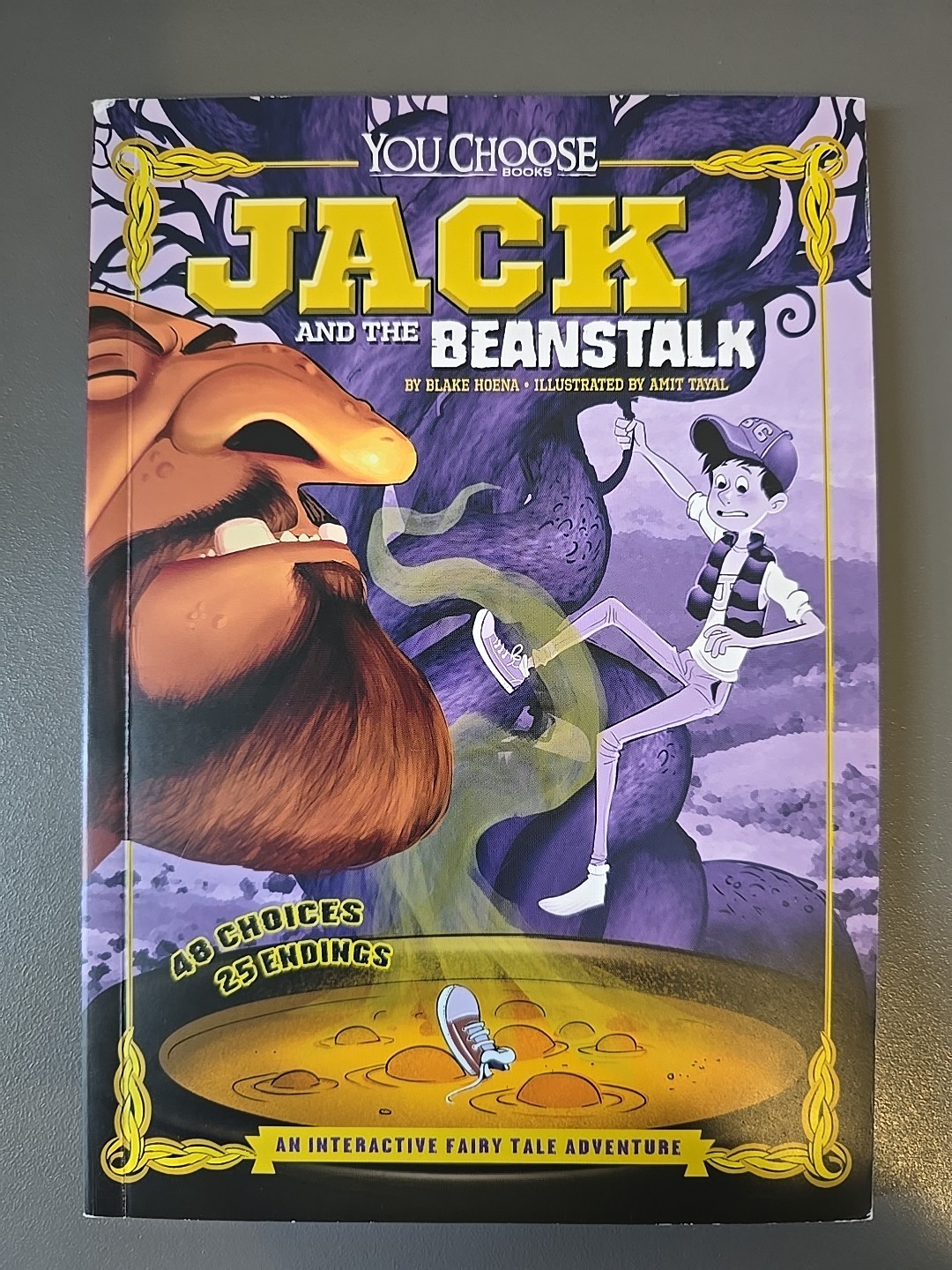 Jack and the Beanstalk: An Interactive Fairy Tale Adventure (You Choose Books)