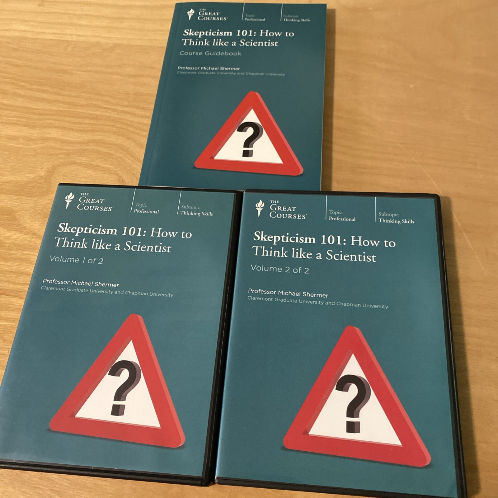 The Great Courses CDs, Skepticism 101: How to Think Like a Scientist — VG