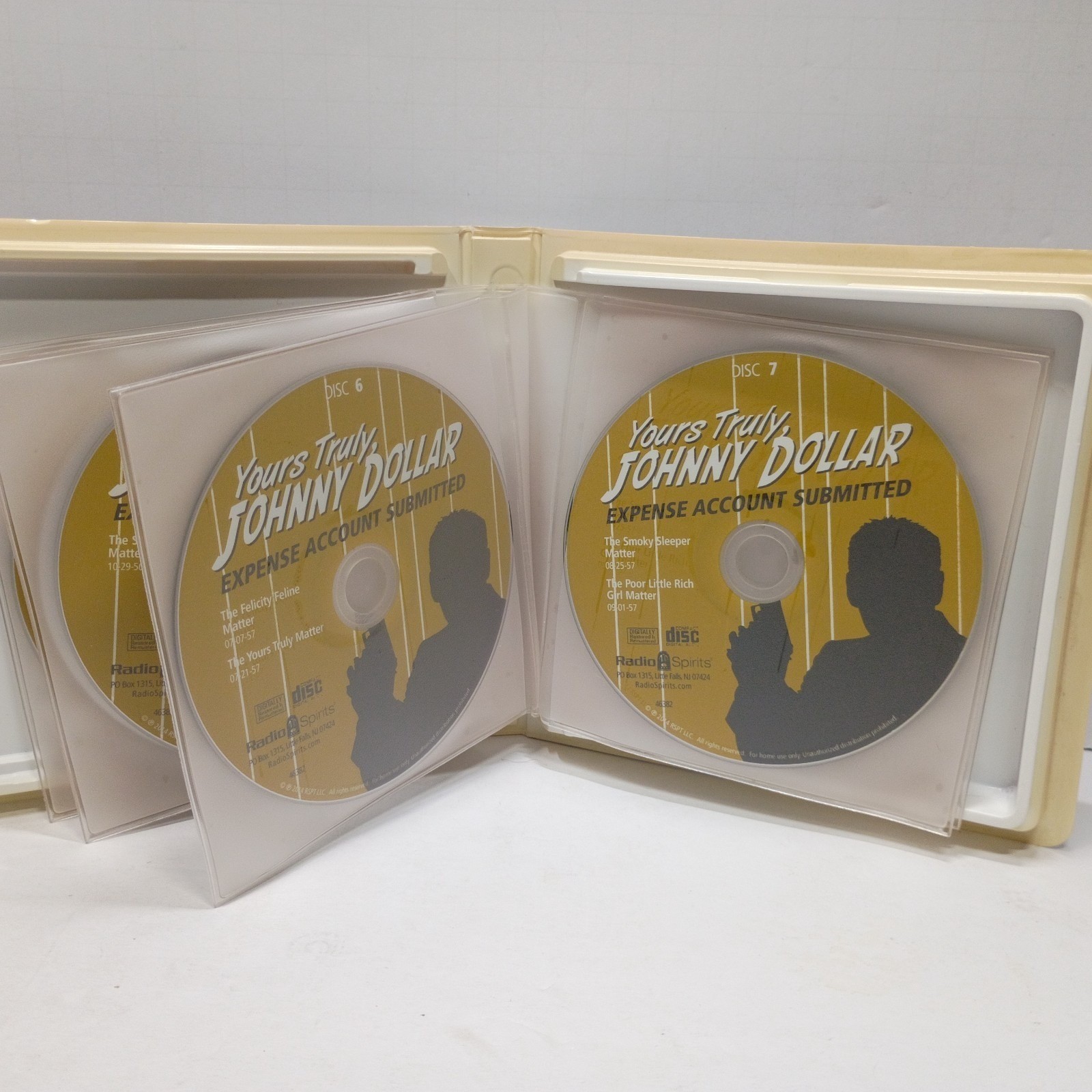 Yours Truly Johnny Dollar Expense (10 CDs, 2014) Classic Radio Bob Bailey