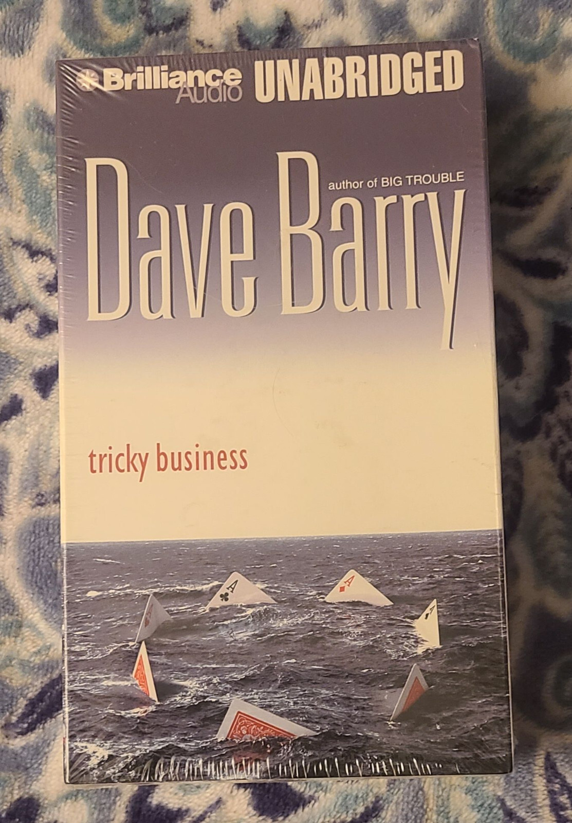 Audiobook 5 Cassettes «Tricky Business» By Dave Barry Unabridged 7 Hrs 1995 New