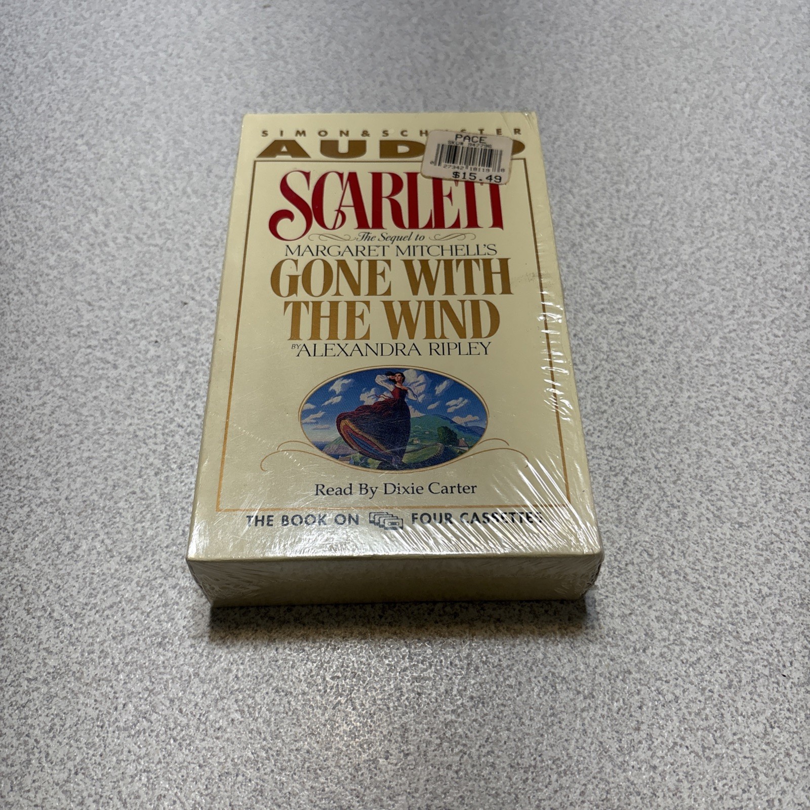 Scarlet Sequel To Gone With The Wind 4 Audio Cassette Tapes A. Ripley