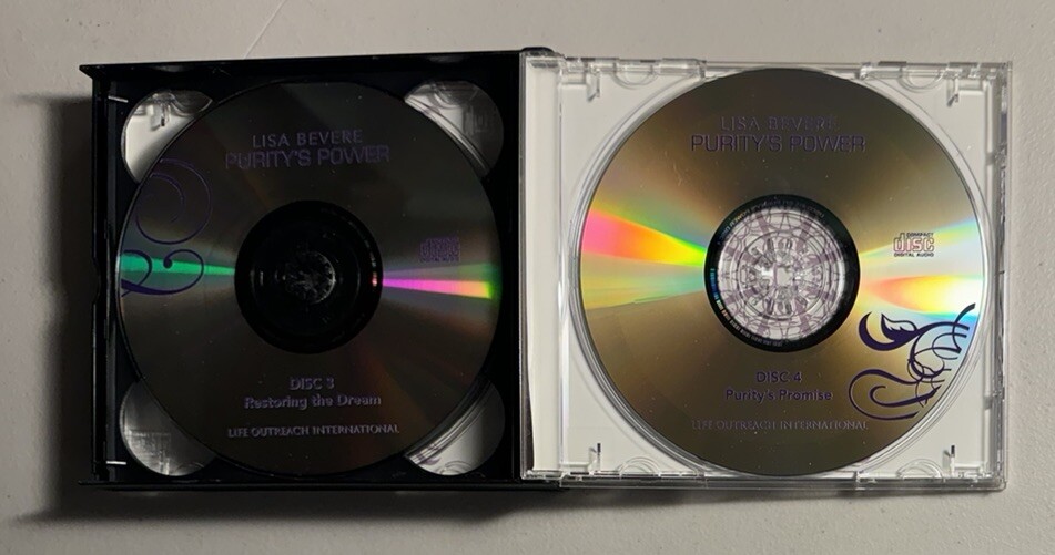 Lisa Bevere — Purity’s Power — 4 CD Set — Christian Educational On Sexuality