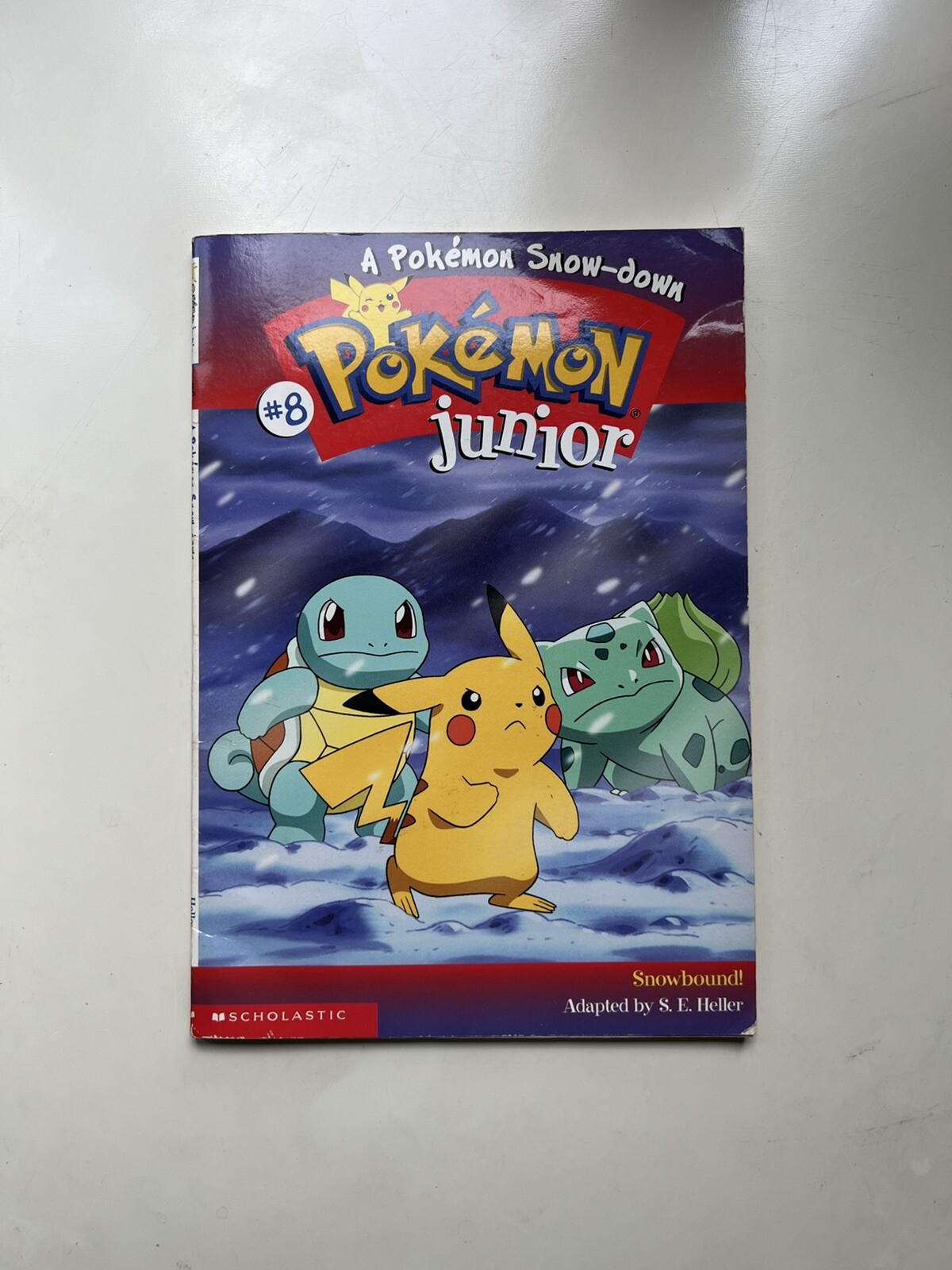Pokémon Junior #8 A Pokémon Snow-down Sarah E. Heller Scholastic 2001 Paperback
