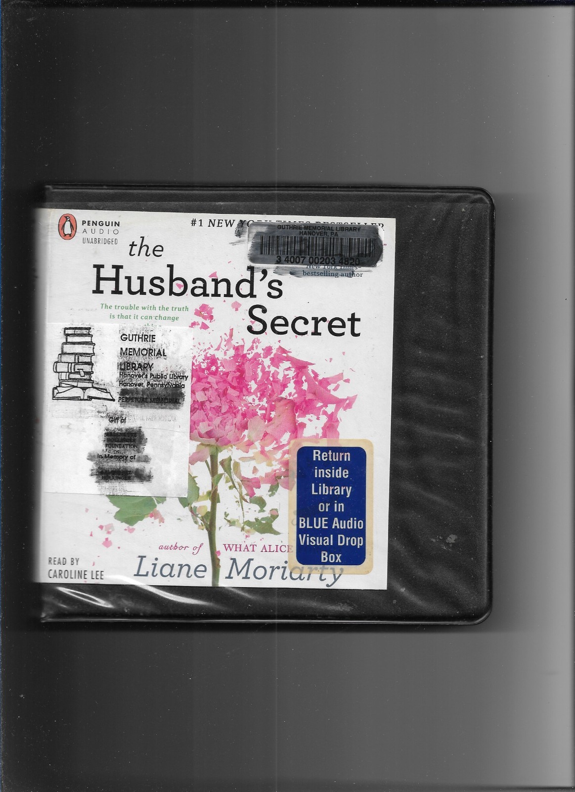 The Husband’s Secret by Liane Moriarty, CD, AUD