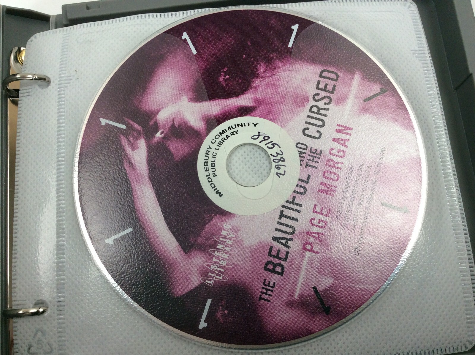 The Beautiful and The Cursed by Page Morgan — Unabridged Audio CD Book Audiobook