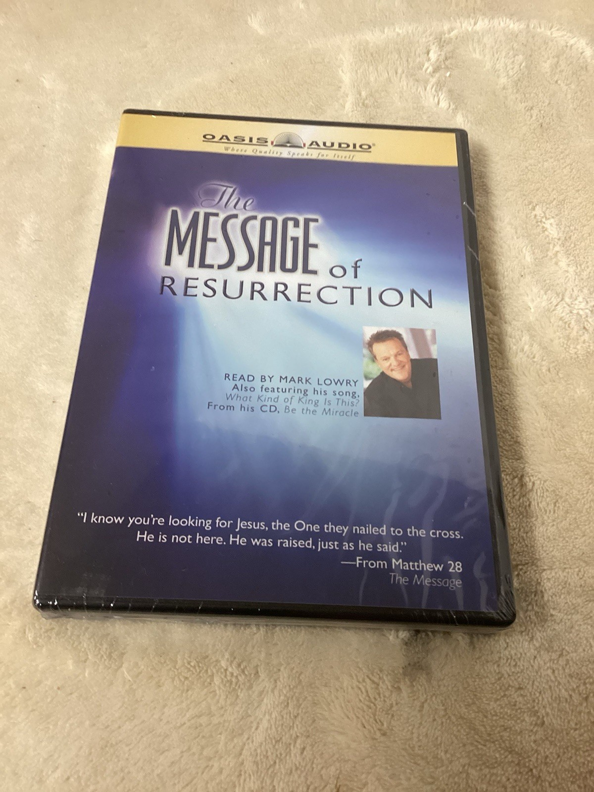 Message of Resurrection : Christ Is Risen! by Eugene H. Peterson (2008, Compact