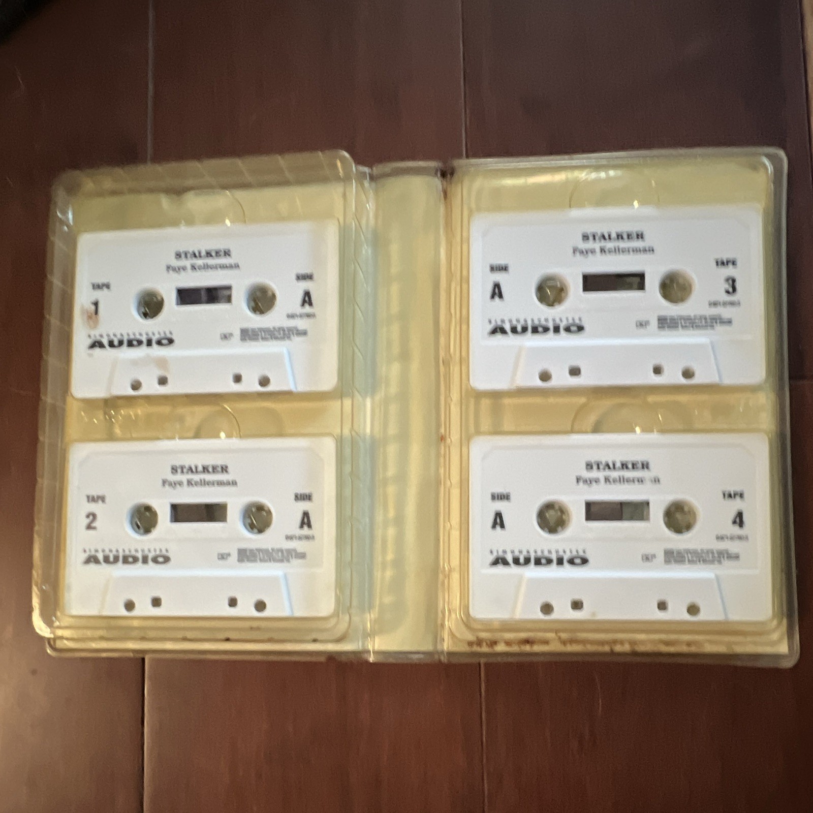 Simon & Schuster Audioworks Stalker Faye Kellerman Abridged Cassette 4.5hr