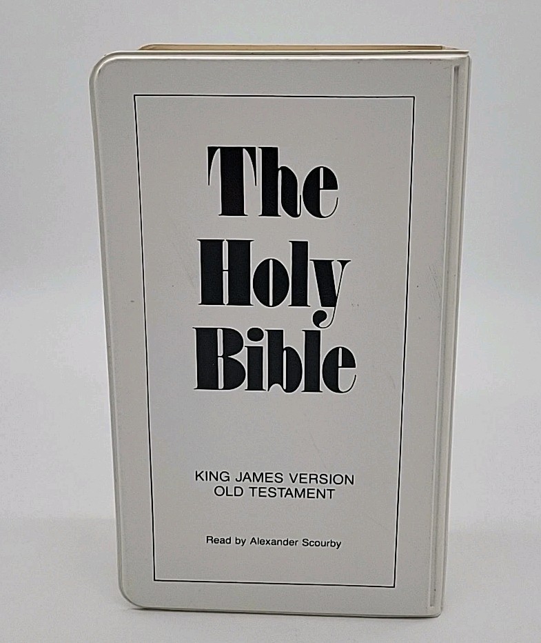 The Holy Bible King James Version Old Testament Vol III Cassette Set Scourby