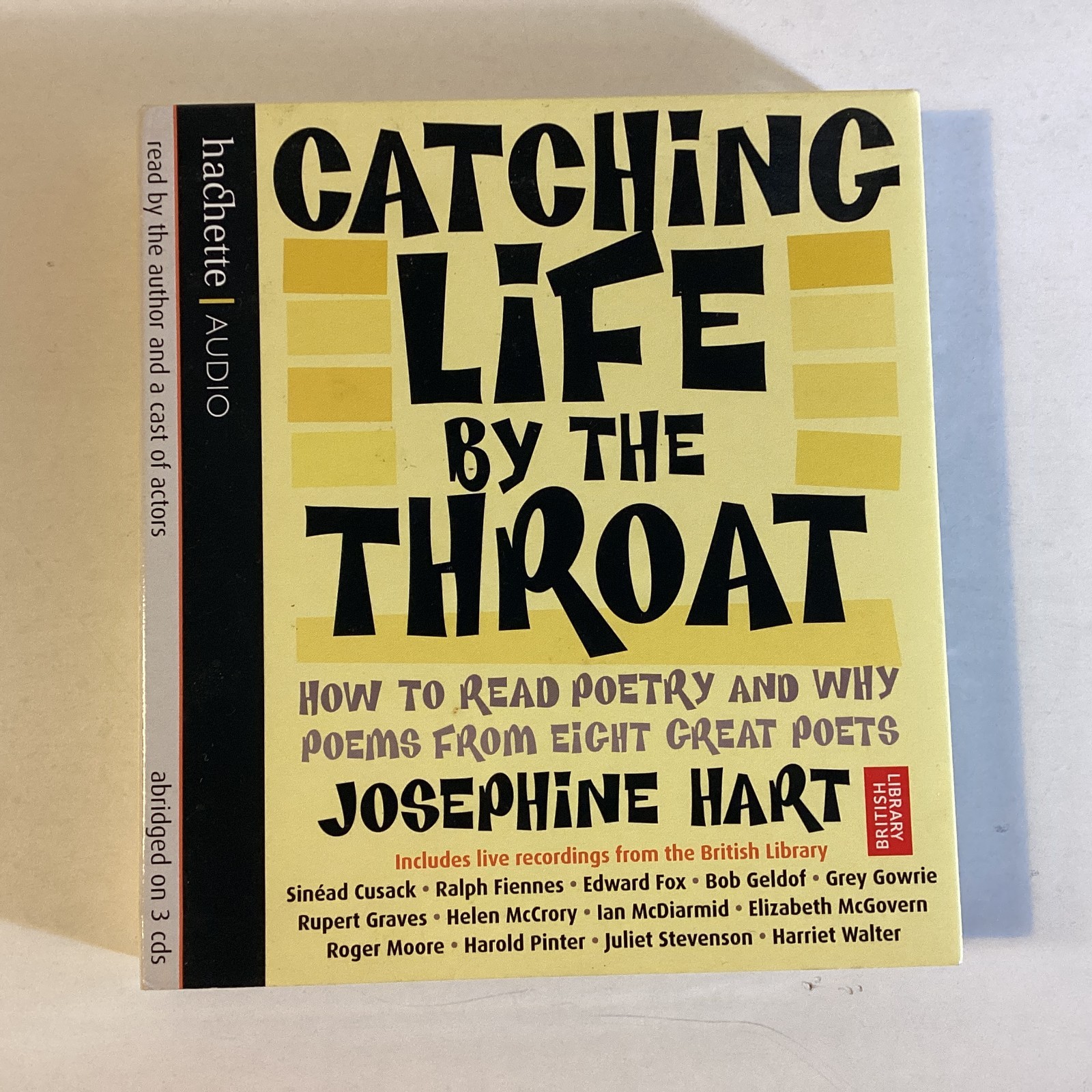 Josephine Hart: Catching Life by the Throat — Famous Poems Read Aloud -Free Ship