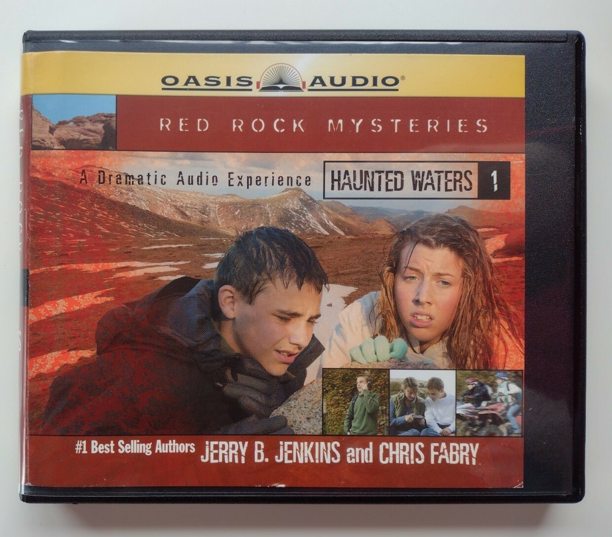 Haunted Waters (Red Rock Mysteries #1) by Jenkins & Fabry — Set of 2 AUDIO CDs