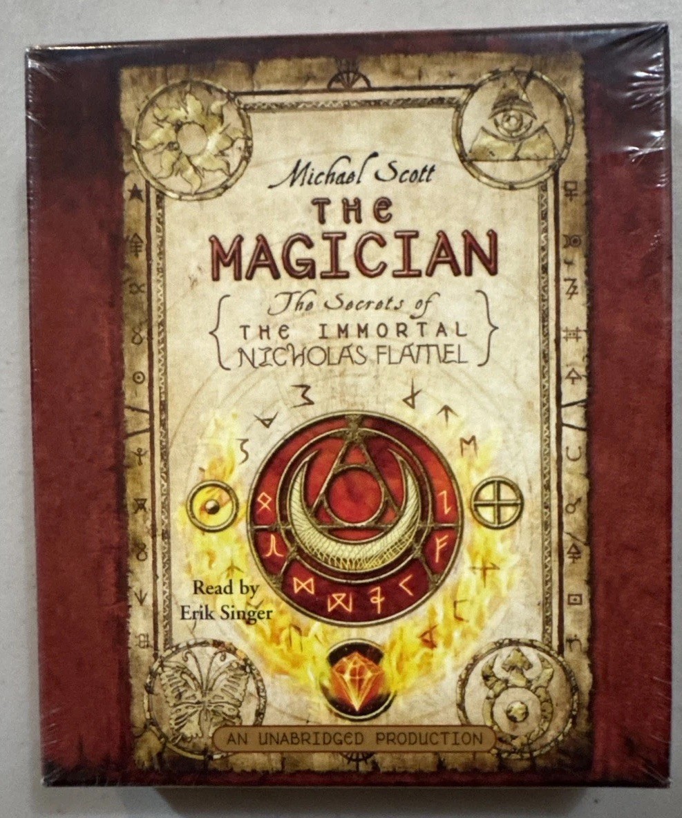 The Magician (The Secrets of the Immortal) — Audio CD, Michael Scott, NEW!