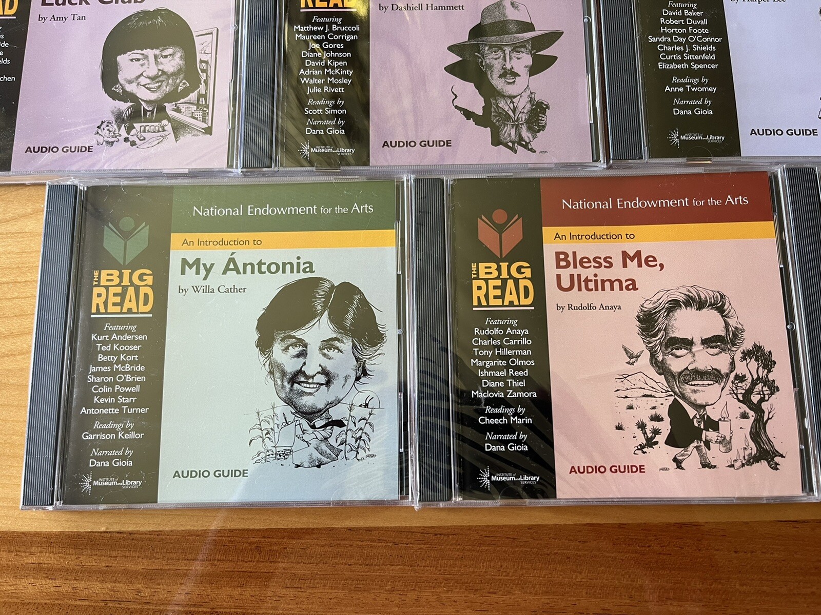 The Big Read CD’s National Endowment for the Arts Lot of 11 New Sealed