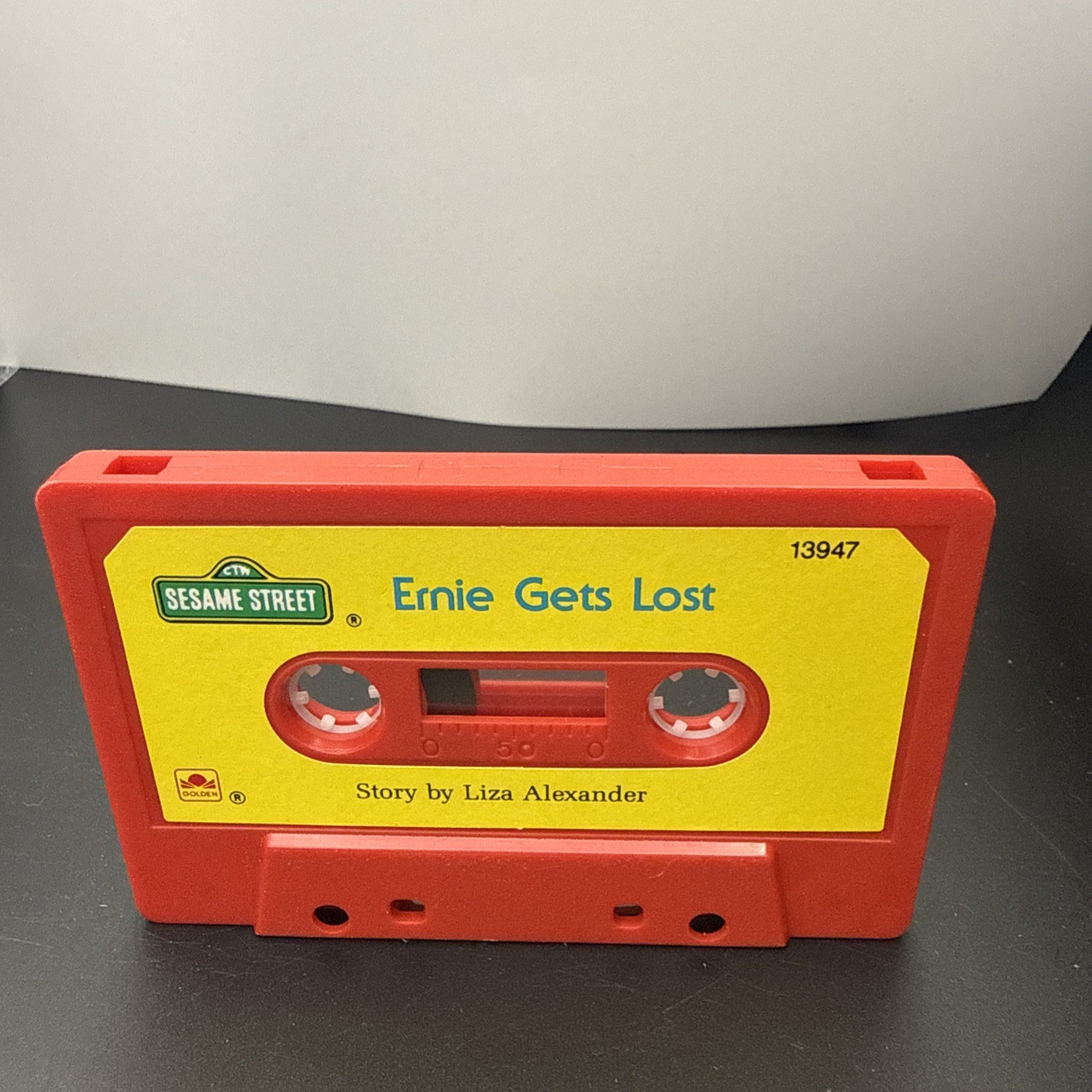 Vintage 1987 Sesame Street Ernie Gets Lost Children’s Auidiobook Cassette