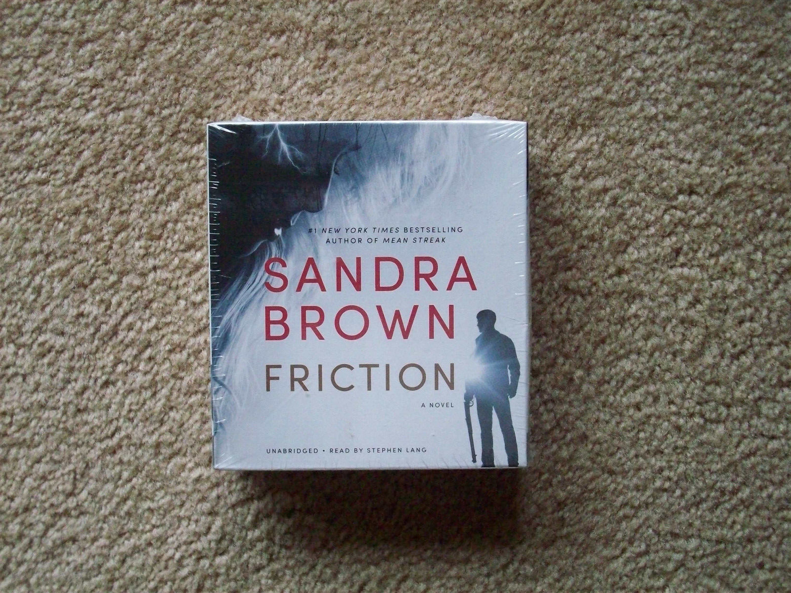 Friction by Sandra Brown (2015, Compact Disc, Unabridged edition), 10 CDs, new