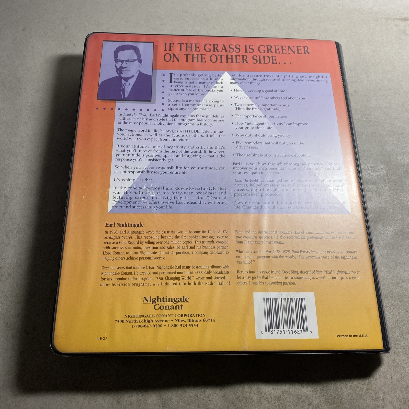 Lead the Field, Earl Nightingale — Nightingale Conant COMPLETE / FTH