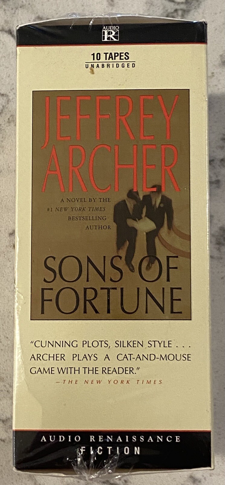 Sons of Fortune by Jeffrey Archer (2002,10 CASSETTE TAPES. 16 HOUR LISTING) NEW