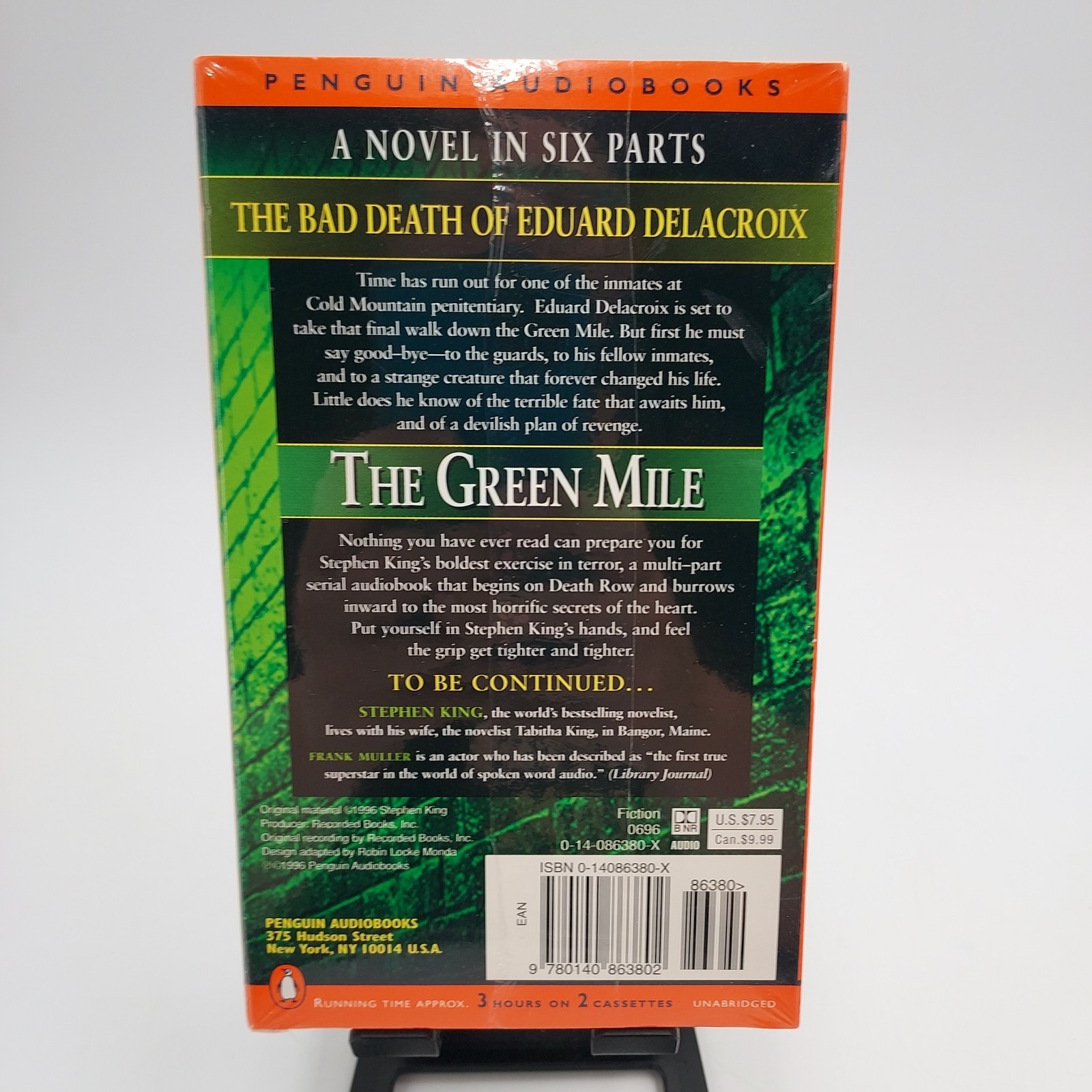 Stephen King The Green Mile Books On Cassette — Pick Your Book