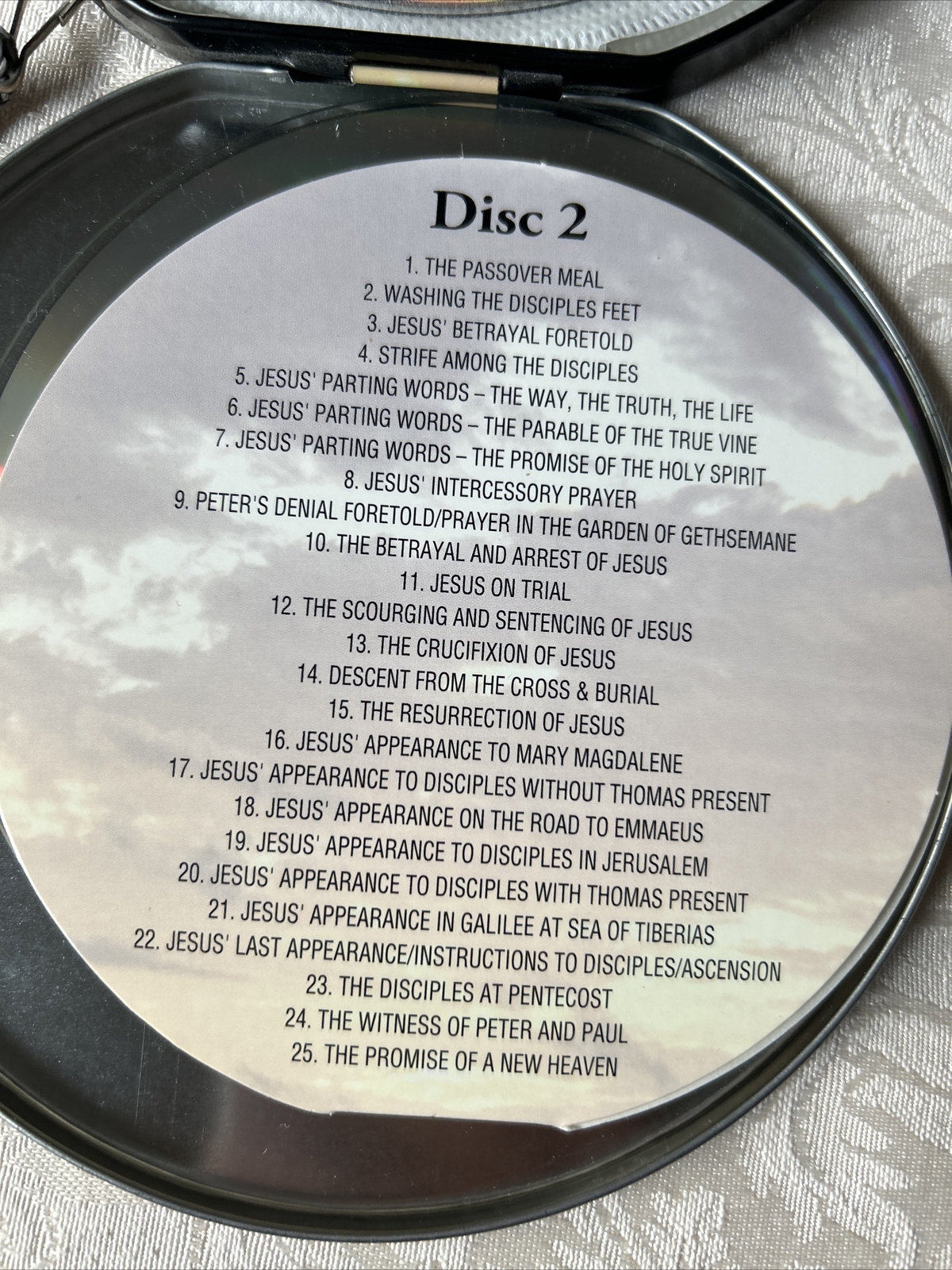 RARE: “THE LIFE,PASSION & RESURRECTION OF JESUS CHRIST” 2(+1) CDs BIBLE READINGS