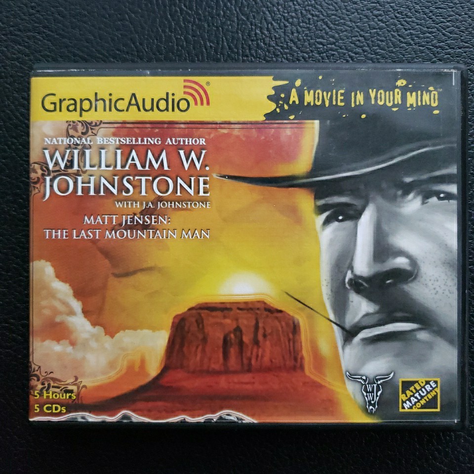 #1 Matt Jensen: The Last Mountain Man 5 CD Audiobook GraphicAudio Wm Johnstone