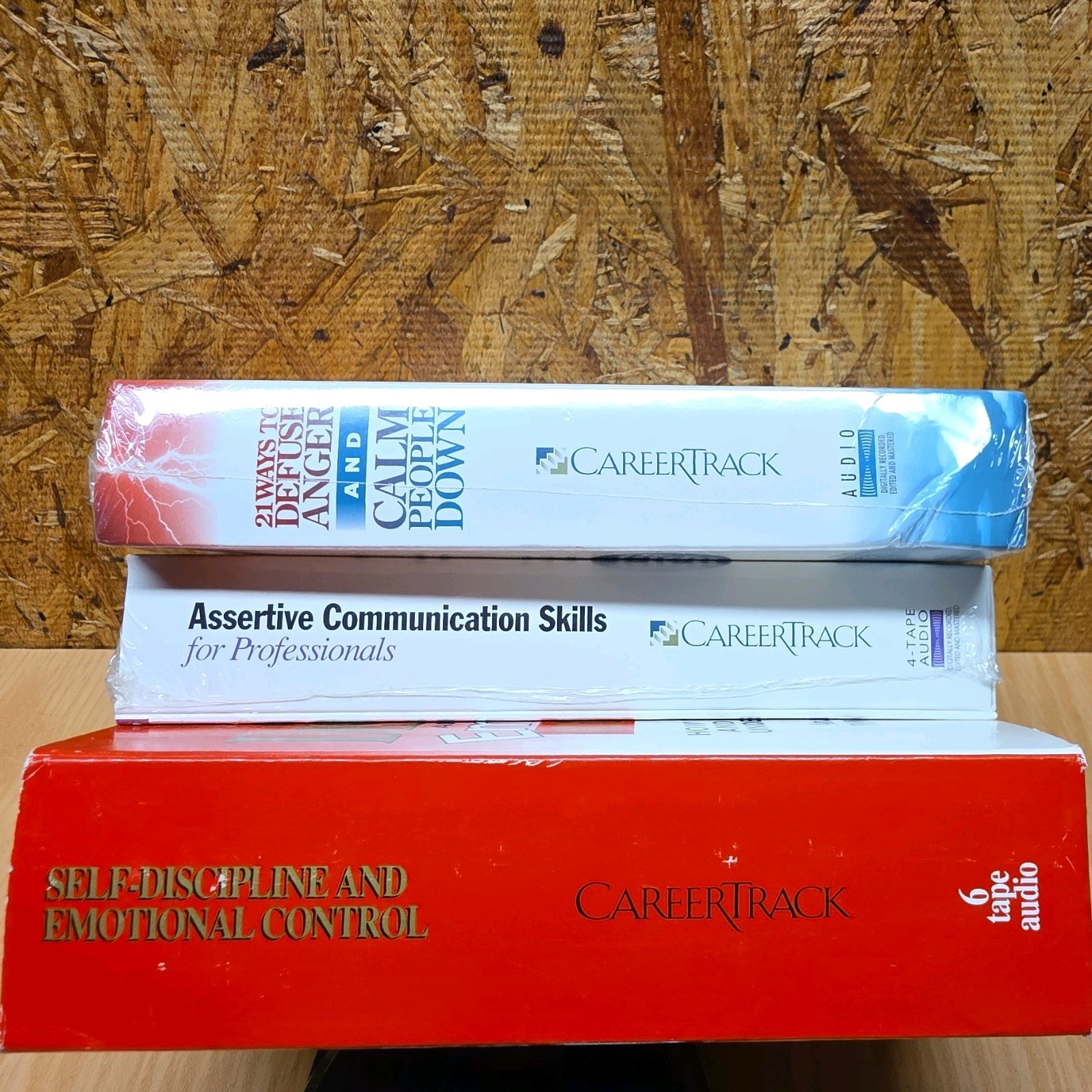 CareerTrack Audio Cassette Set: Assertive Communication, Anger, Self-Discipline