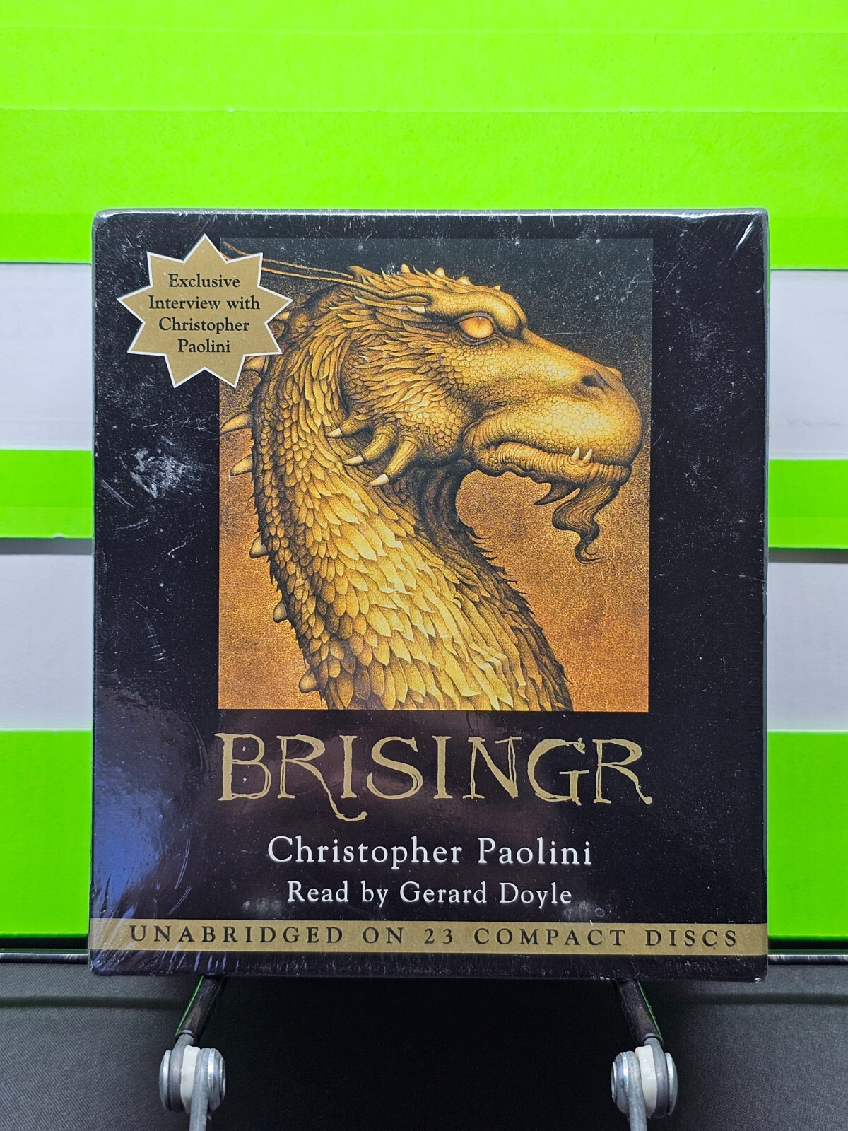 Christopher Paolini Inheritance Book 3 Brisingr Audio CD Audiobook Unabridged