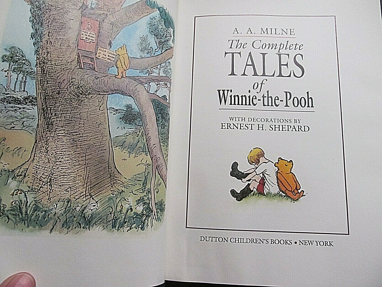 * The Complete Tales of Winnie the Pooh by A. A. Milne 1994 Hardcover DJ