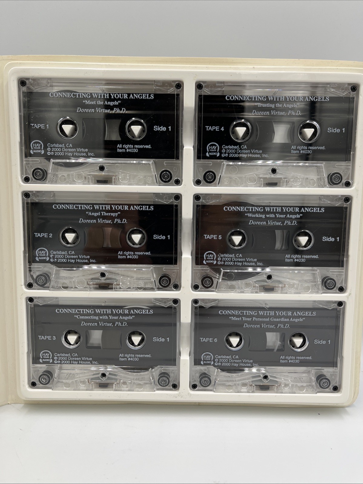 Connecting With Your Angels by Doreen Virtue • 6 Cassette Tape Audio Program