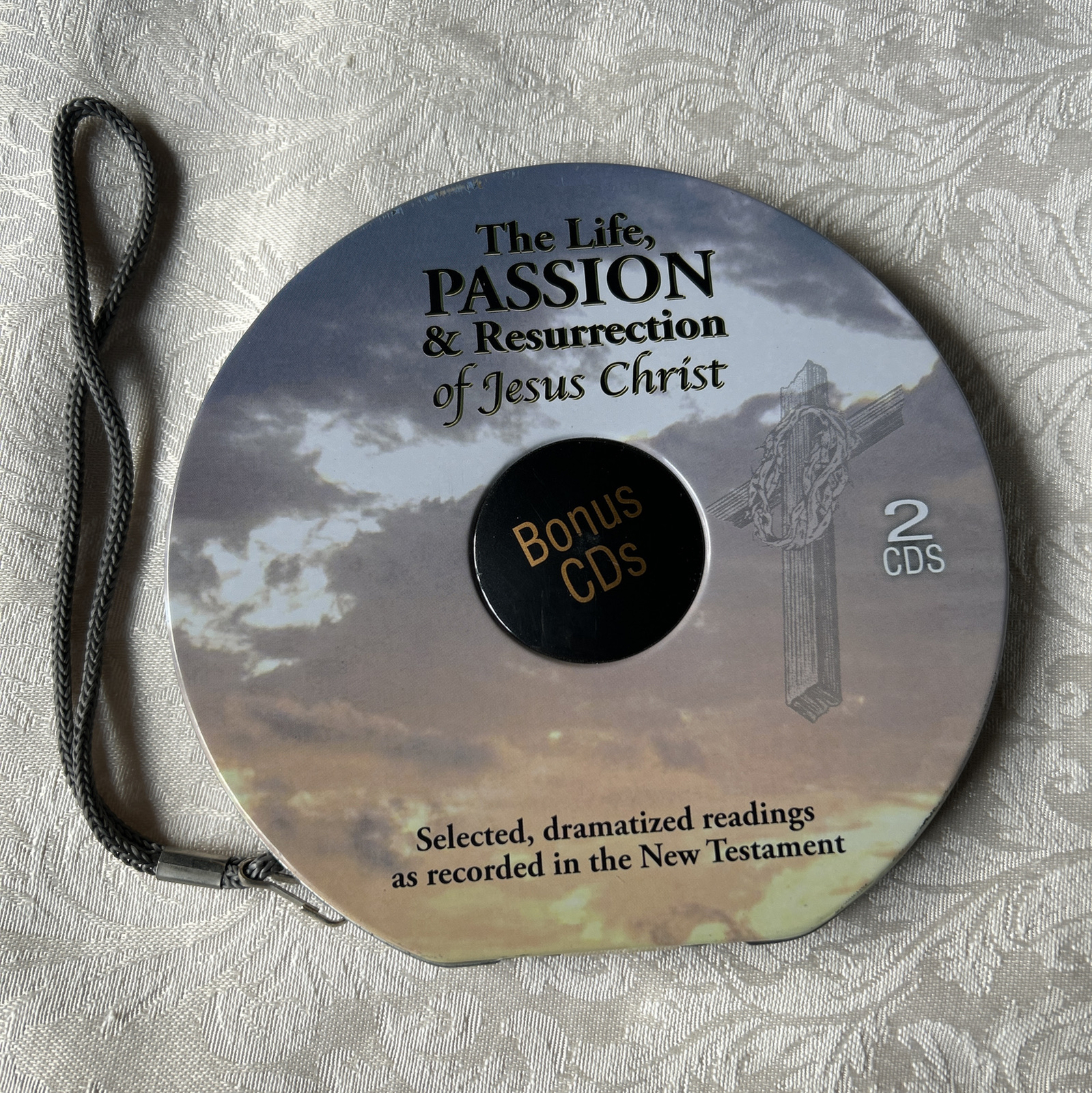 RARE: “THE LIFE,PASSION & RESURRECTION OF JESUS CHRIST” 2(+1) CDs BIBLE READINGS
