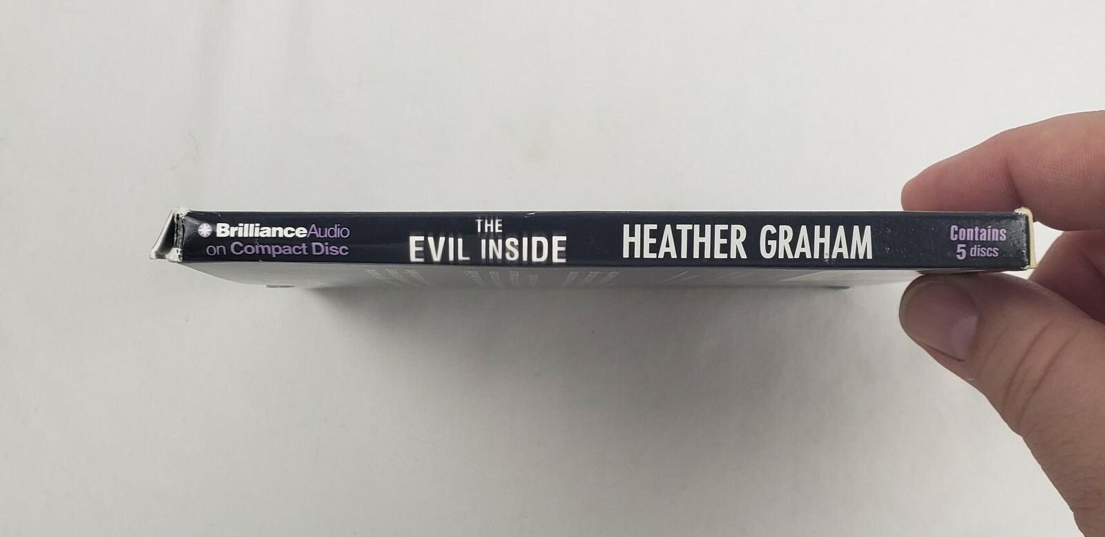 Heather Graham The Evil Inside Audiobook on CD Abridged 5 CD Discs PRE-OWNED