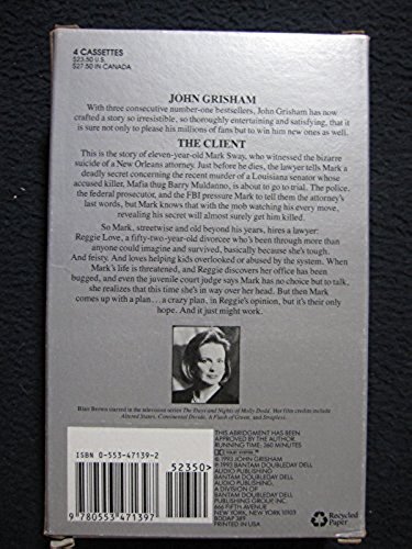 The Client [Feb 01, 1993] Audio Cassette Grisham, John and Brown, Blair