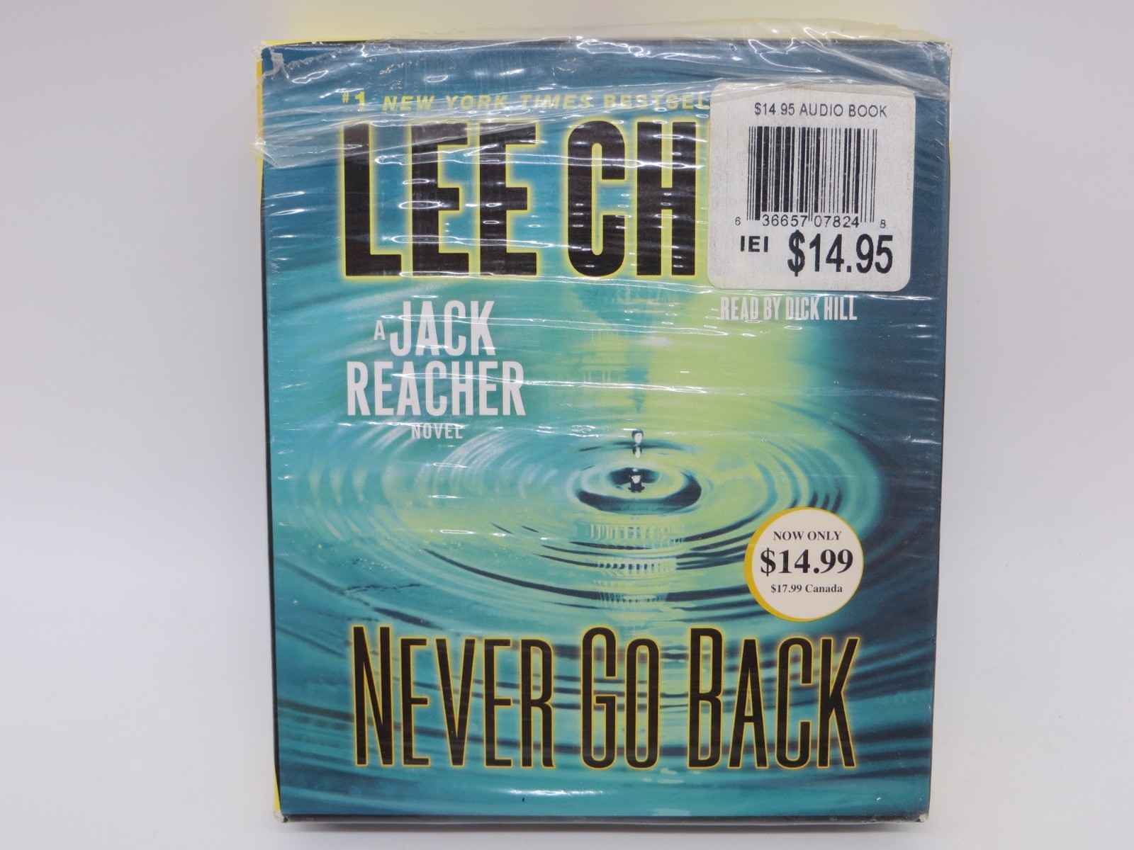 LEE CHILD CD AUDIOBOOK lot of 4 The Affair Make Me Never Go Back Gone Tomorrow