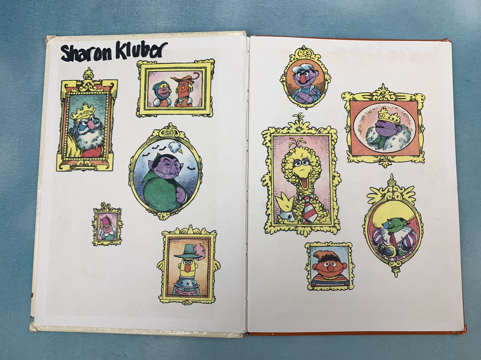 Vintage Sesame Street Jim Henson Muppets Book of Fairy Tales 1975