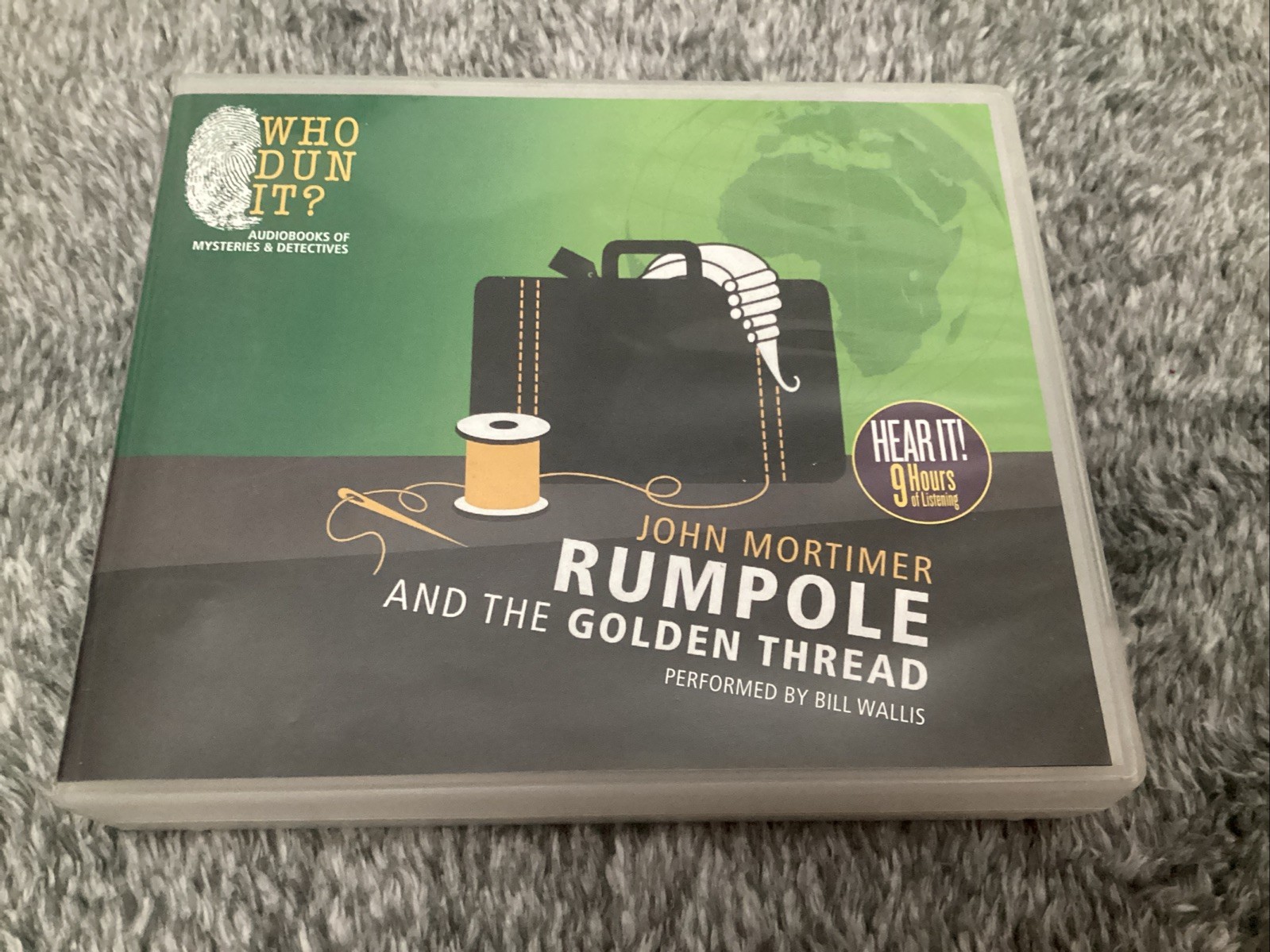 Rumpole And The Golden Thread- John Mortimer 8CD Audiobook Bill Wallis Narrator